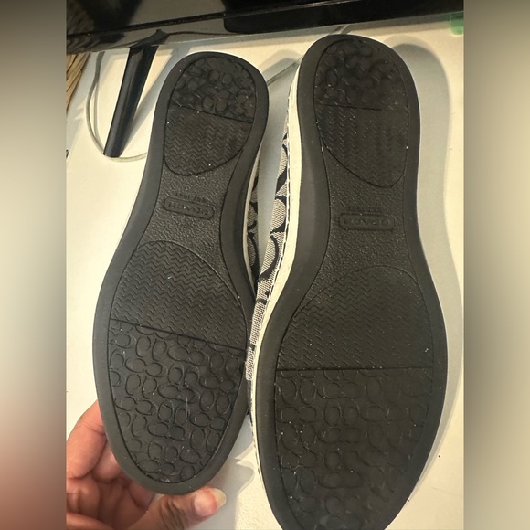 Coach Black and Gray Boat Shoes (size 8.5 M) - Picture 3 of 3